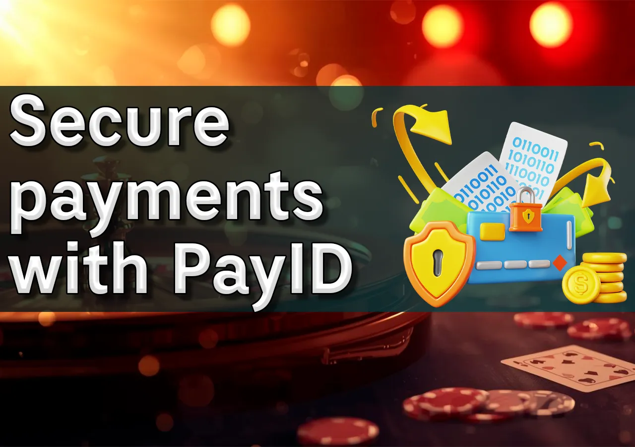 Security features of PayID for Australian online casino payments including encryption and two-factor authentication.